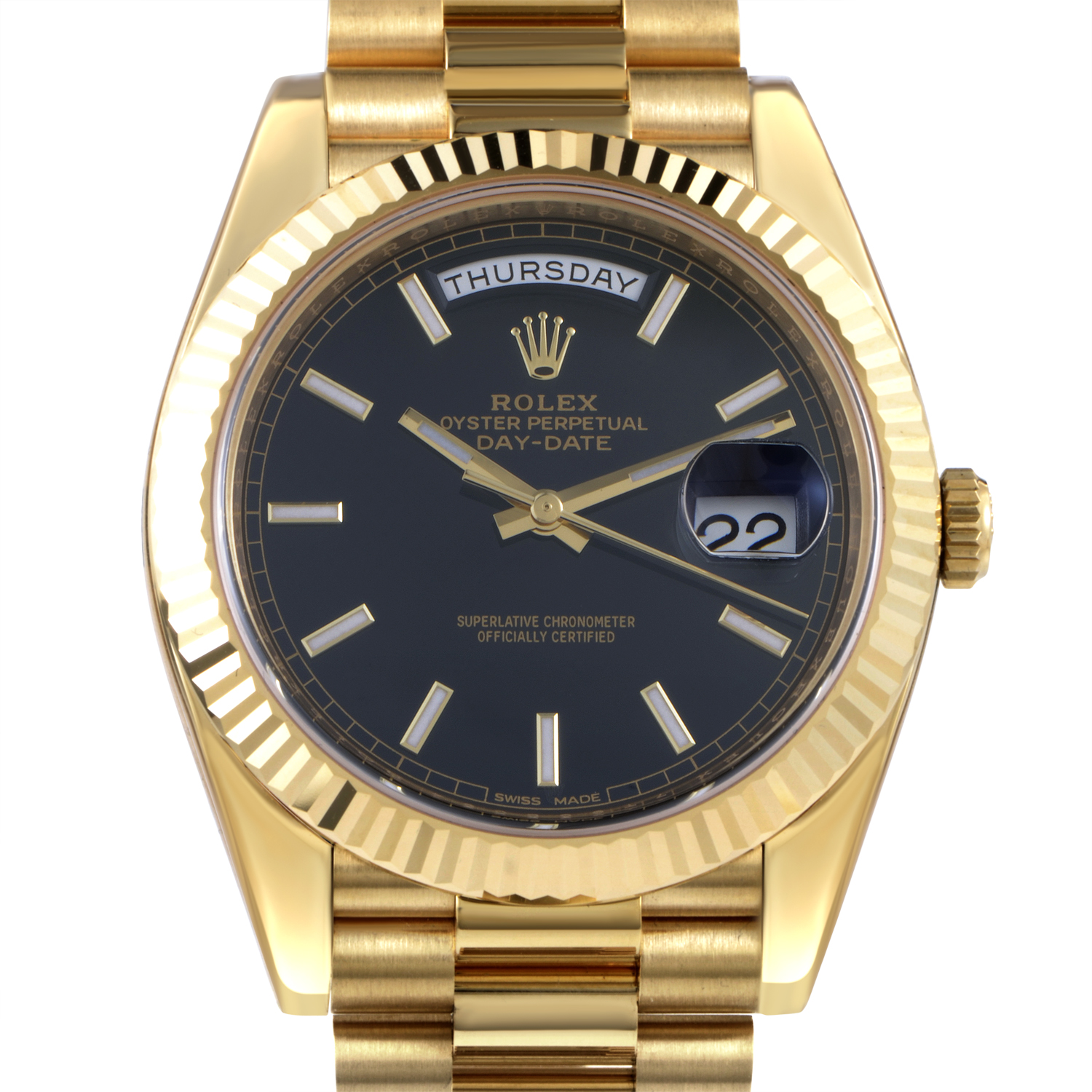 Rolex Day Date Yellow Gold