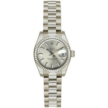 Rolex Datejust Lady Gold 26mm Fluted President 179179 ssp