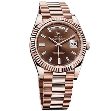 Rolex Oyster Perpetual Day-Date 40 228235 (Everose Gold)