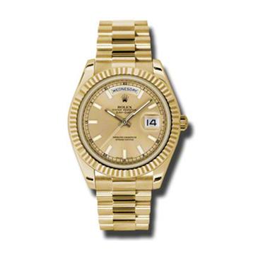 Rolex Oyster Perpetual Day-Date II 218238 chip