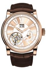 Roger Dubuis Flying Tourbillon in pink gold, Tribute to Mr Roger Dubuis