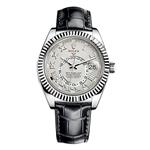 Rolex Sky-Dweller 326139 White Gold Watch (Ivory-Colored)